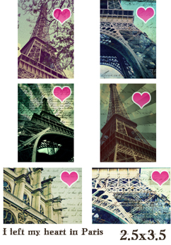 I left my heart in Paris