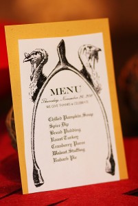 free thanksgiving menu cards