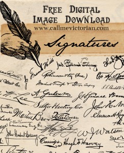 handwritten signature