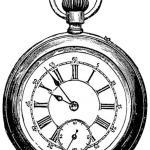 pocket watch clipart