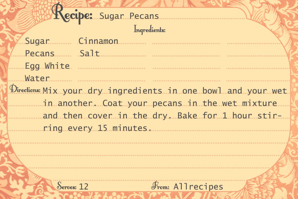 free template for recipe cards