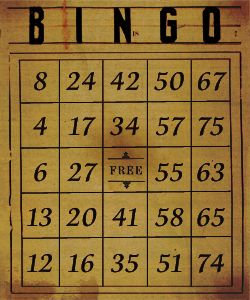 online free old fashioned bingo game