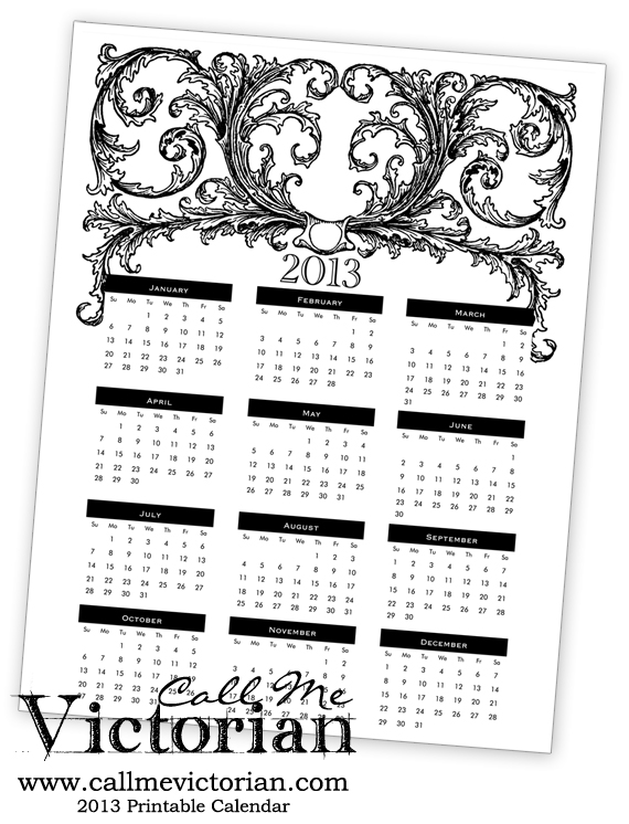 calendar template 2013 for mac