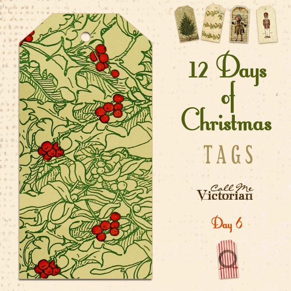12 days of christmas tags day 6