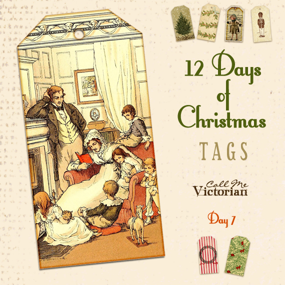 12 days of christmas tags day 7