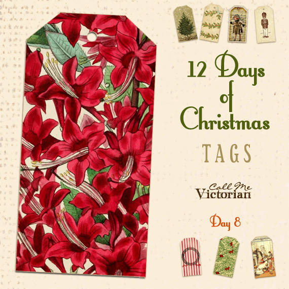 12 days of christmas tags day 8