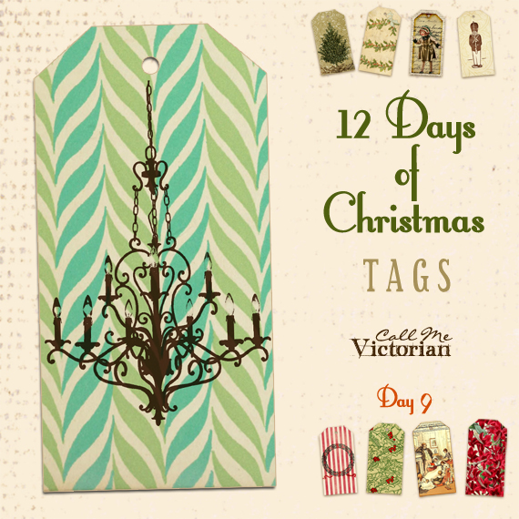 12 days of christmas tags day 9