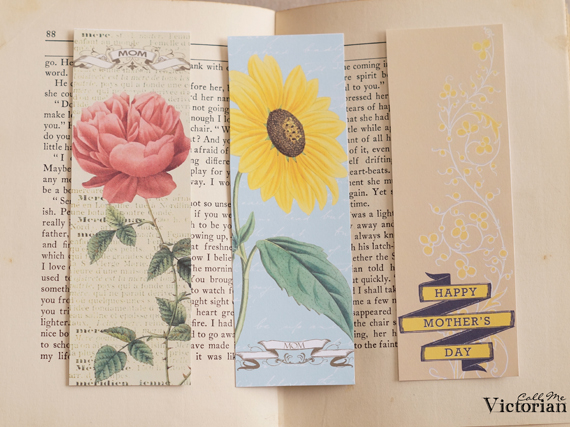 mothers day bookmarks