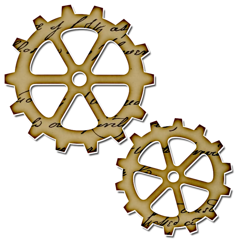 steampunk gears clipart - photo #12