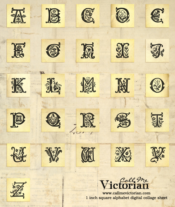 Alphabet Collage Sheet