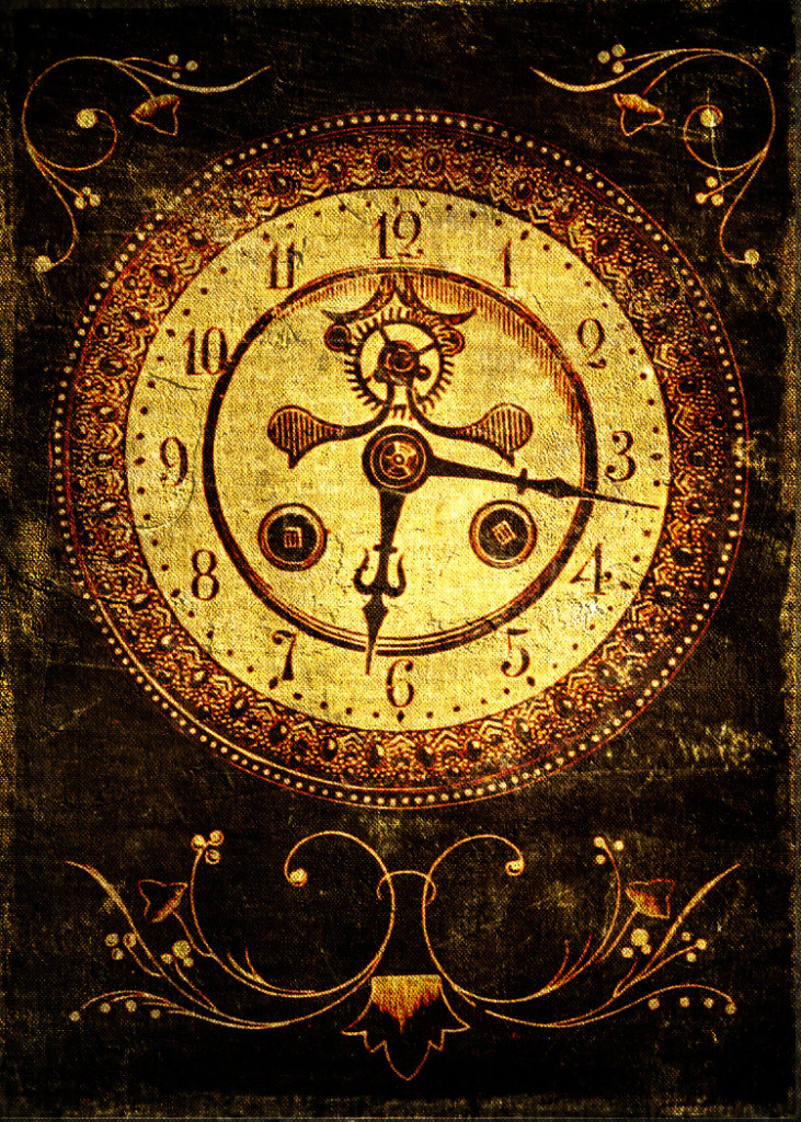 vintage clock image