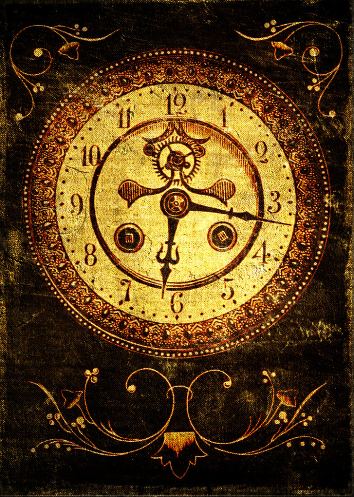 Free Digital Collage Sheet - Vintage Clocks ATC Cards | Call Me Victorian