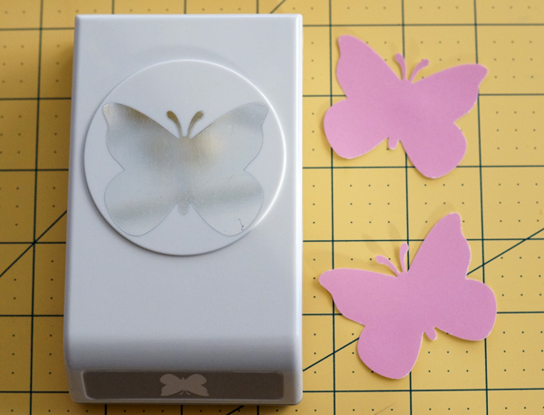 butterfly paper punch