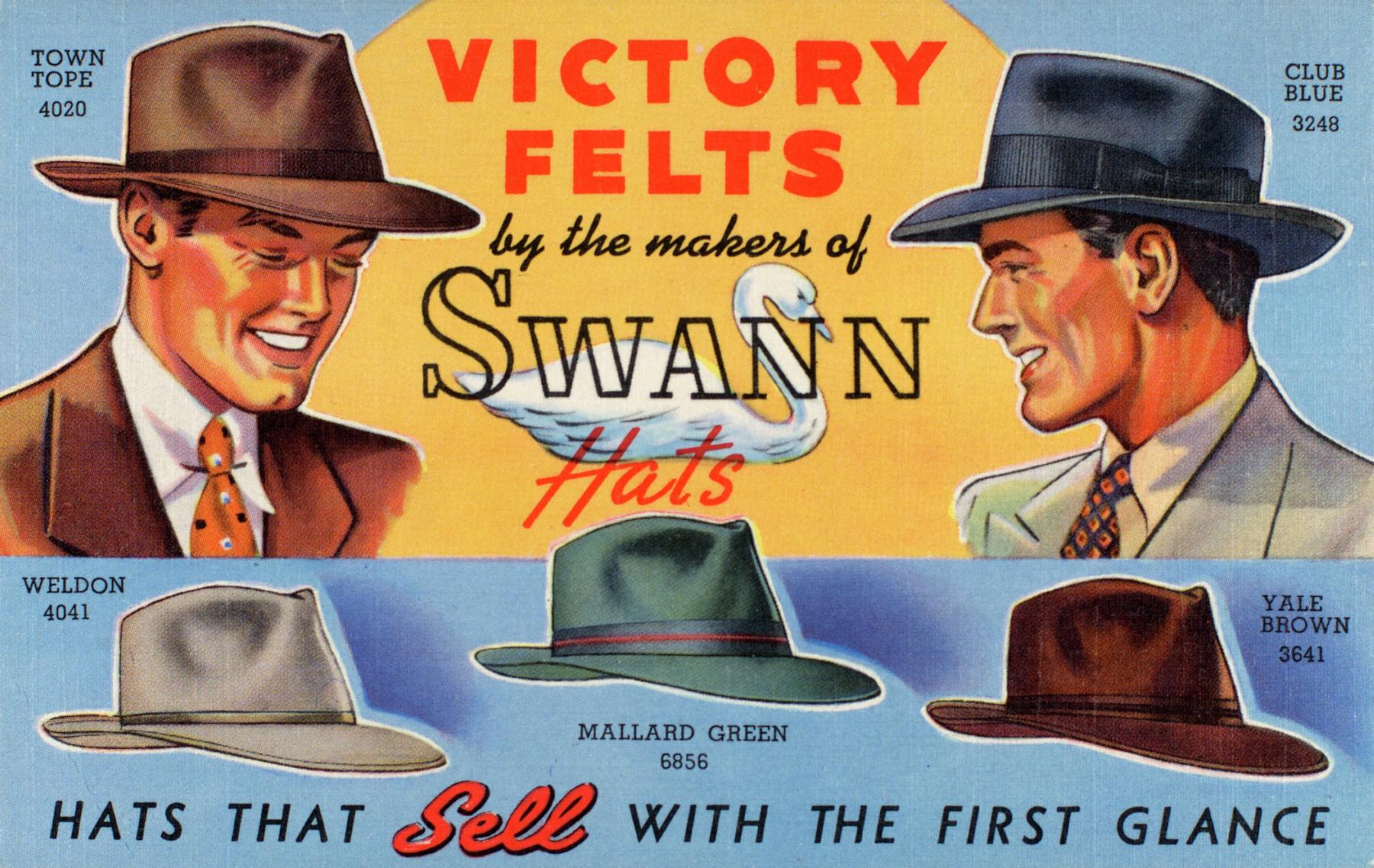 Vintage Advertisement Postcards – Shoes, Hats, Candy, Coats – Call Me ...